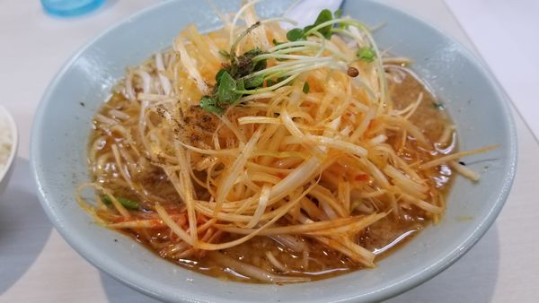 「ねぎ味噌ラーメン」@くるまやラーメン 南アルプスガーデン店の写真