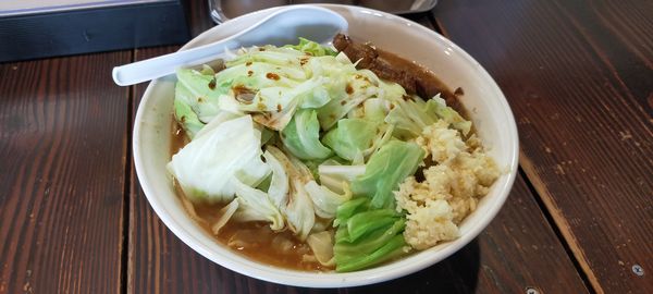 「JLOWラーメン」@麺屋 銀時の写真