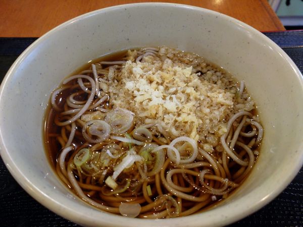 「たぬきそば（380円）」@大森酒場の写真