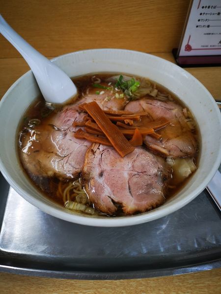 「チャーシューワンタン麺」@大勝軒 東岩槻店の写真