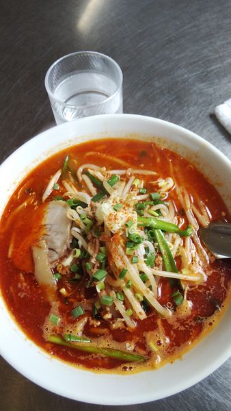 「ピリ辛ラーメン¥650-」@らーめん亜呂摩 堀切店の写真