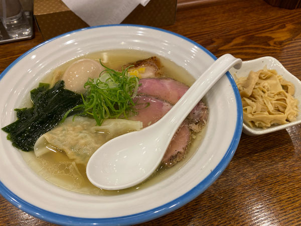 「得製潮そば　穂先メンマ」@麺宿 志いなの写真