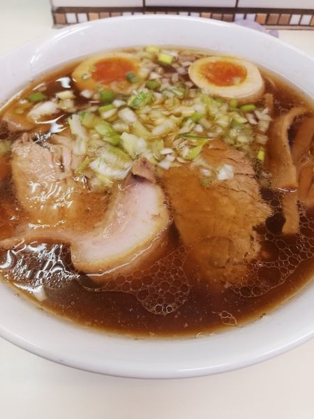 「特製中華そば　大」@中華そば ふくみみの写真