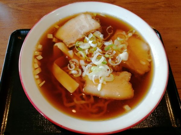 「醤油ラーメン」@会津・喜多方ラーメン 坂新の写真