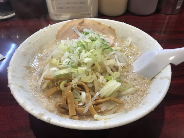 「らーめん」@こってりらーめん なりたけ 本八幡店の写真
