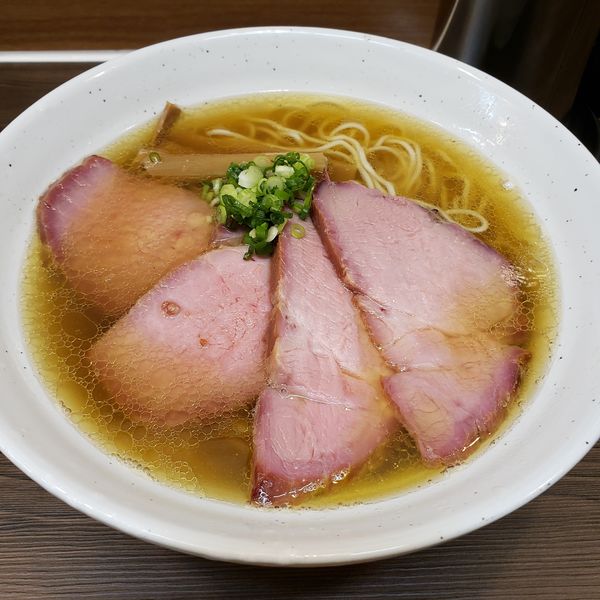 「塩チャーシュー麺＋大盛」@中華そば さわの写真