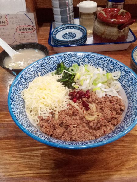 「タンタン麺 汁抜き」@満州軒 プララ店の写真