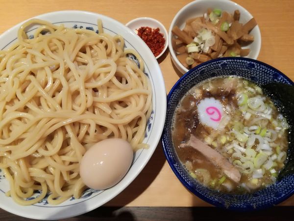 「辛つけ950円(特盛200円)+メンマ150円」@くり山の写真