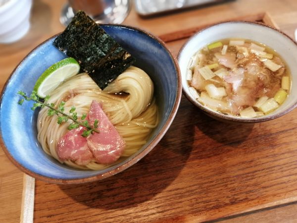 「昆布水塩つけ麺」@YOKOKURA STOREHOUSEの写真