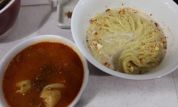 「[限定]担担つけ麺」@ラーメン星印の写真