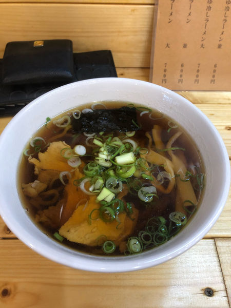 「しょうゆラーメン　600円」@森下そば店の写真