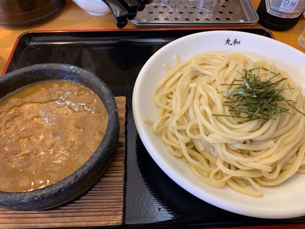 「丸和カレーつけ麺」@つけ麺丸和 名駅西店の写真