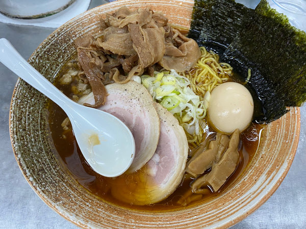 「ムール貝の悪い奴＋悪い肉」@覆麺 智の写真