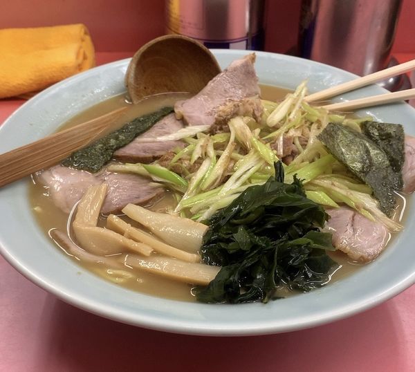 「ネギチャーシューメン」@ラーメンショップ 草刈店の写真