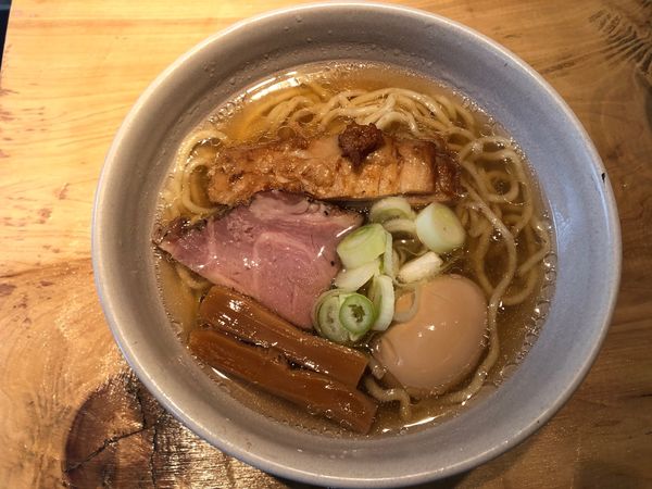 「macro煮玉子」@人類みな麺類 東京本店の写真