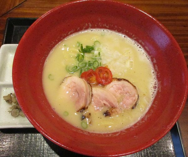 「鶏煮干しらぁめん（塩）850円」@麺や いま村の写真