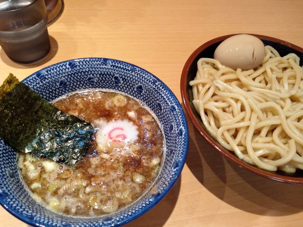 「あつもり味玉つけ麺」@くり山の写真