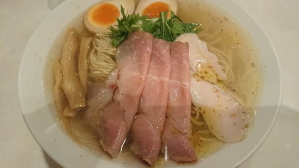 「特製塩ラーメン」@noodle kitchen KYOの写真