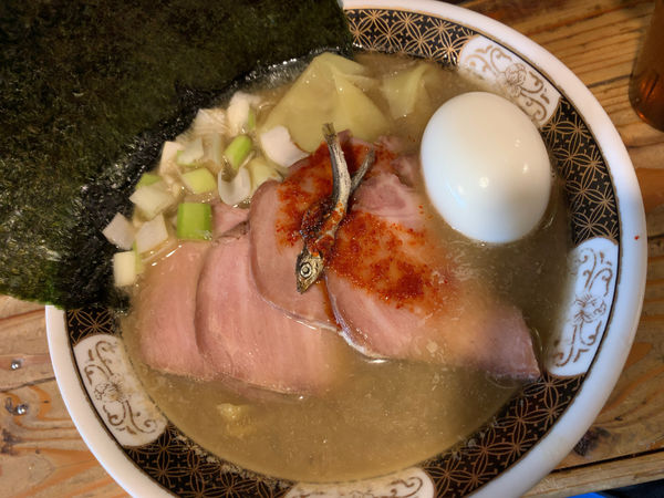 「特製1300円」@すごい煮干ラーメン凪 新宿ゴールデン街店 本館の写真