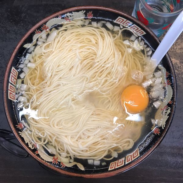 「月見タンメン」@花水ラオシャン 本店の写真