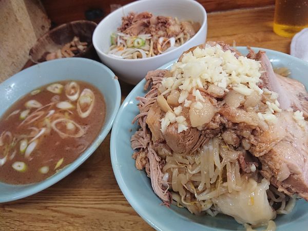 「豚増つけ麺 半分白」@ラーメン そらの写真