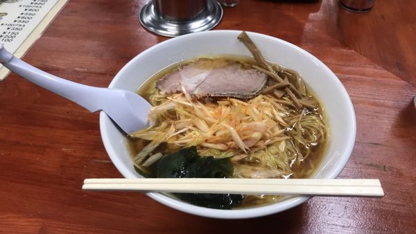 「辛ネギ醤油ラーメン」@ファミリー亭の写真