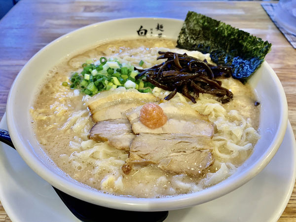 「博多明太玉子とじラーメン…890円」@二代目 白神の写真