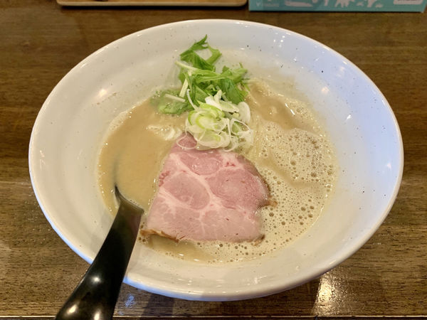 「Ｗスープ 塩…780円」@ラーメン翼の写真