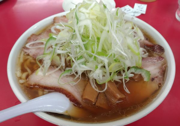 「チャーシュー麺＋ネギ」@一品香 小山の写真