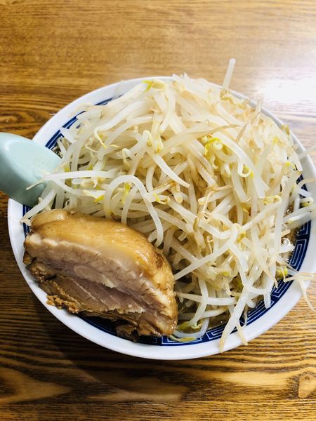 「豚太麺(800円)、野菜増し(50円)」@豚男爵の写真