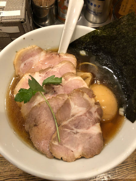 「特製平子煮干しそば（1000円）」@新橋 纏の写真