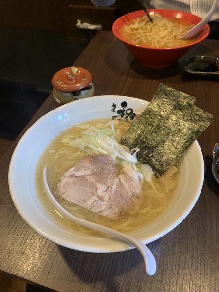 「煮干し塩そば」@麺屋 和とわの写真