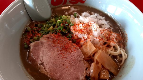 「鬼煮干しラーメン」@ラーメン山岡家 土浦店の写真