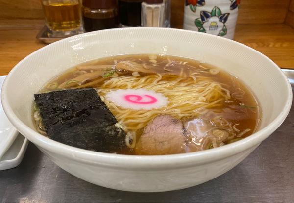 「小盛中華麺750円」@大勝軒 昭島店の写真