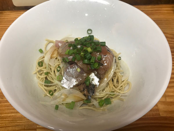 「鯵そば」@中華そば よしかわの写真