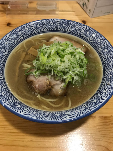 「長州らー麺680円、ネギ150円」@長州ラーメン 万龍軒 富士見店の写真