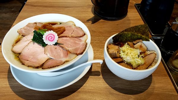 「生姜醤油チャーシュー麺」@Ginger Village 村岡屋の写真