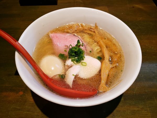 「味玉ラーメン塩·細麺」@麺屋 食べいろの写真