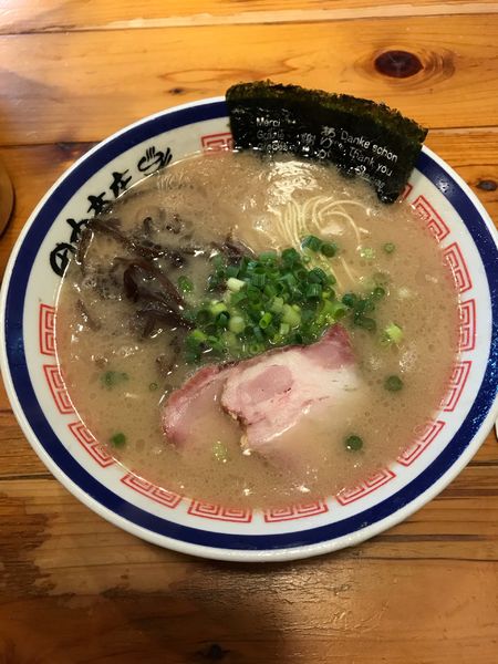 「らーめん 740円」@博多長浜らーめん 田中商店の写真