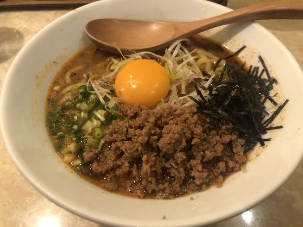 「鶏ポタンタン麺・普通（920円）」@鶏ポタラーメン THANK 大門店の写真