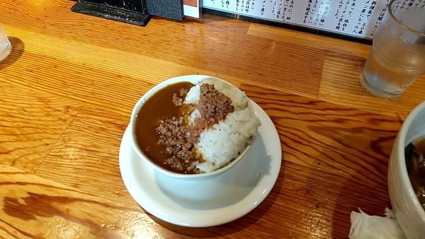 「さき丼（２５０円）」@麺や 一途の写真
