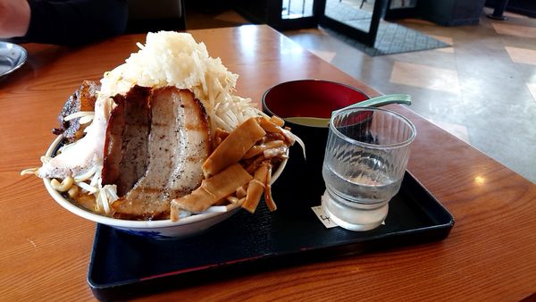 「特製ふじ味噌麺 中盛 野菜増し」@優勝軒 柏店の写真