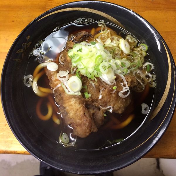 「げそ天うどん」@そばのスエヒロ 八丁堀店の写真