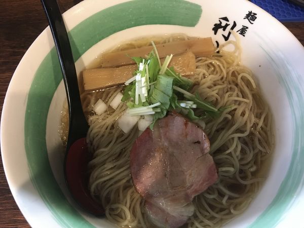 「【期間限定】冷やしらぁめん」@自家製麺 麺屋 利八の写真