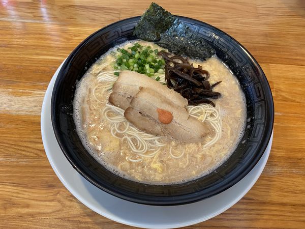 「博多明太玉子とじラーメン890円」@二代目 白神の写真