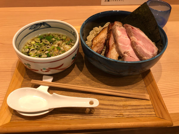 「ホロホロつけそば+3種のお肉」@中華蕎麦 時雨の写真