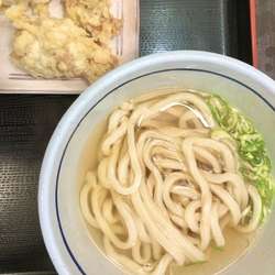 温並かけ＋とり天　450円