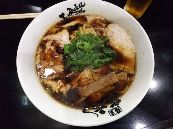 「中華そば（並）＋早寿司　750＋150円」@麺屋 丈六の写真