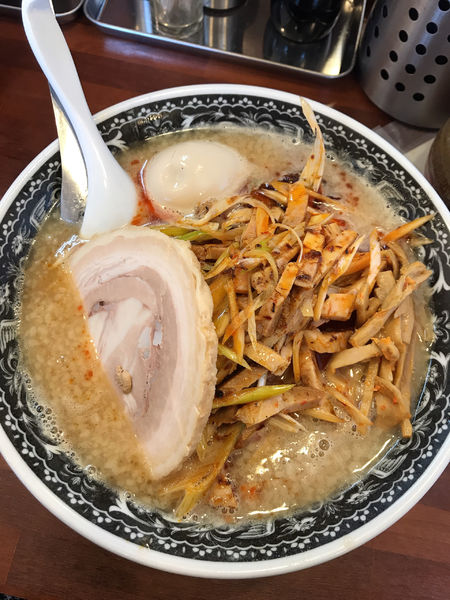 「細切りネギチャーシュー」@拉麺 梅太郎の写真