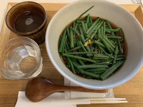 「ネギそば 900円」@石臼挽き蕎麦 あずみ野の写真